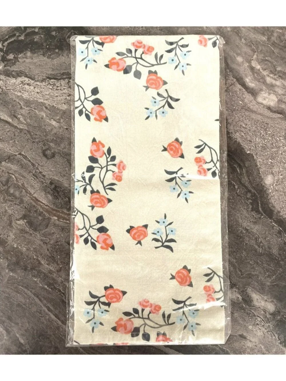 To the Market Ice Ice Floral Tea Towel New Cotton Kitchen Bath